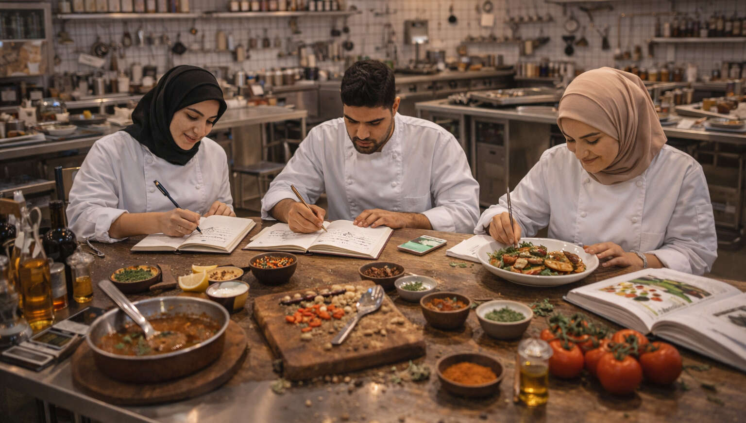 Training domestic workers in hospitality and cooking